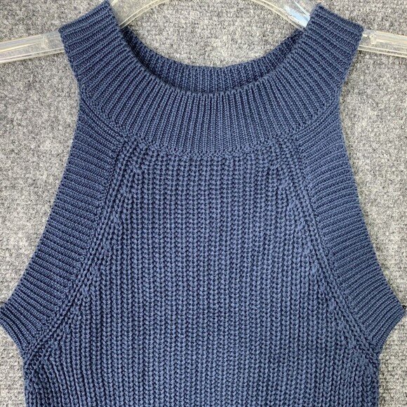 Chloe & Katie Tank Sweater Vest Teal Blue Size S - Picture 2 of 6